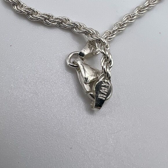 Yellow & Silver Dichroic Pendant Necklace & Earring Set. 925 Sterling Chain - Picture 2 of 11